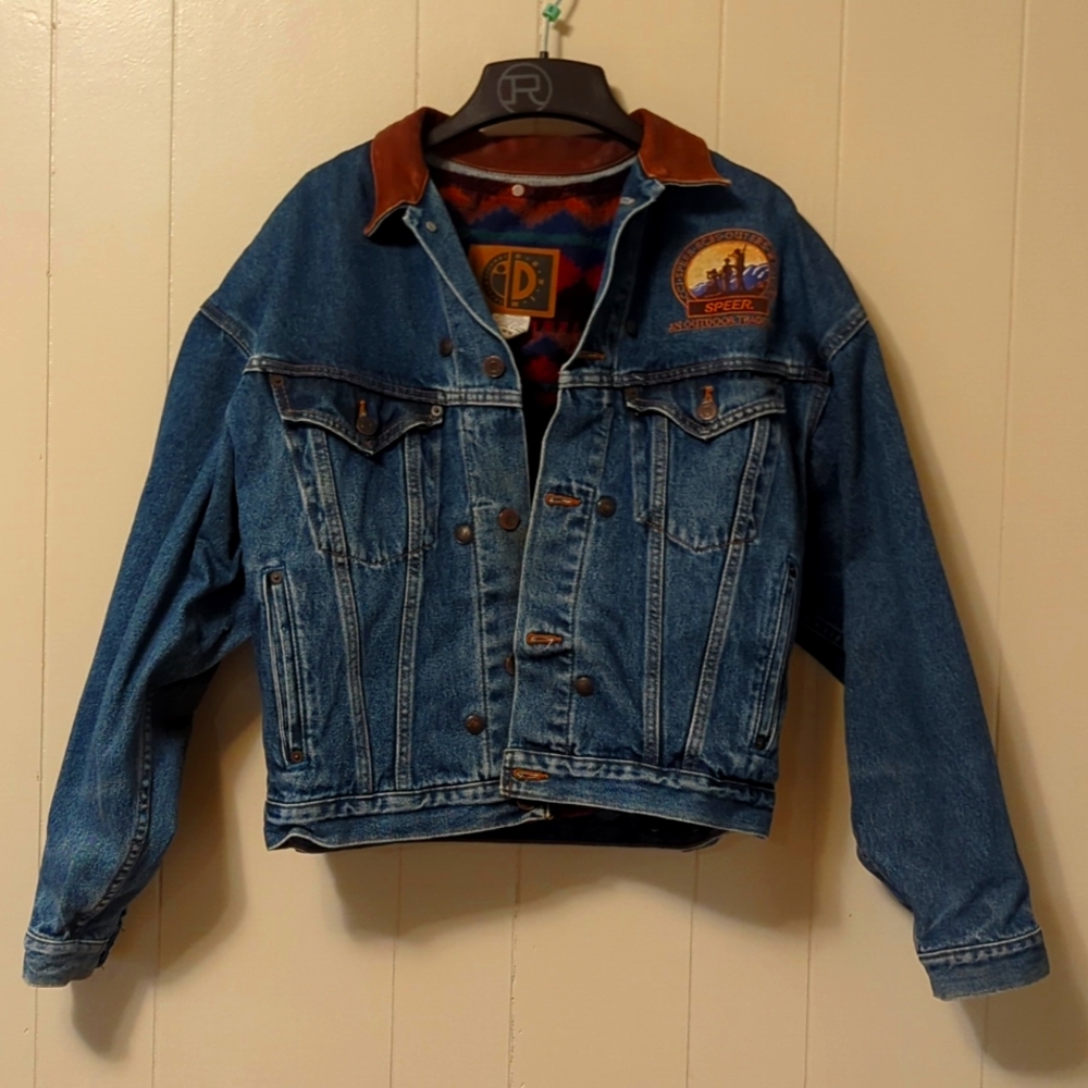 Ladies denim jacket size medium